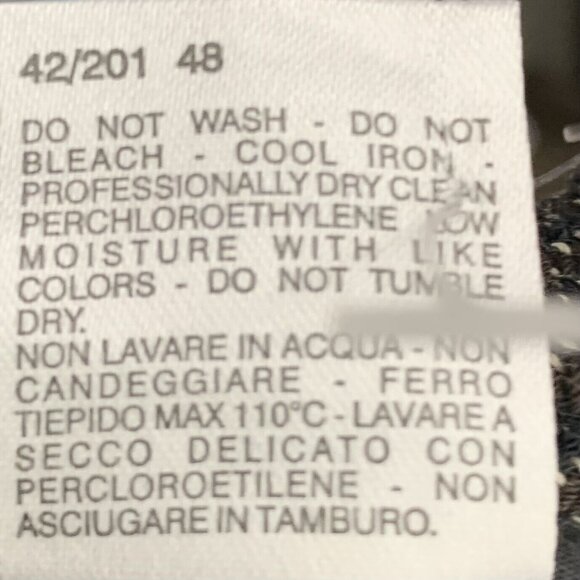 Max Mara Wool Pants Size 14 Straight Leg Trousers Womens 30" Waist 33.5" Inseam - Picture 3 of 5